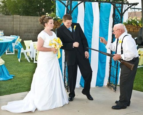 Funniest wedding Photo