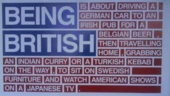 Being British