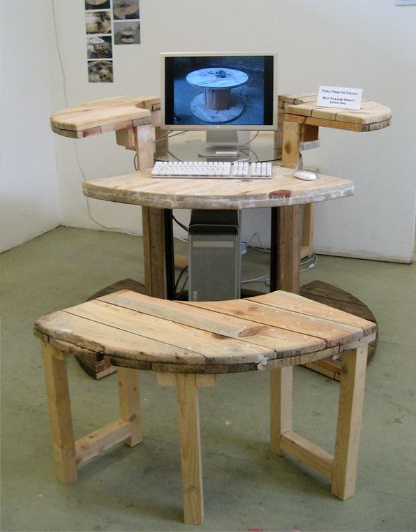 Cable Reel To Desk