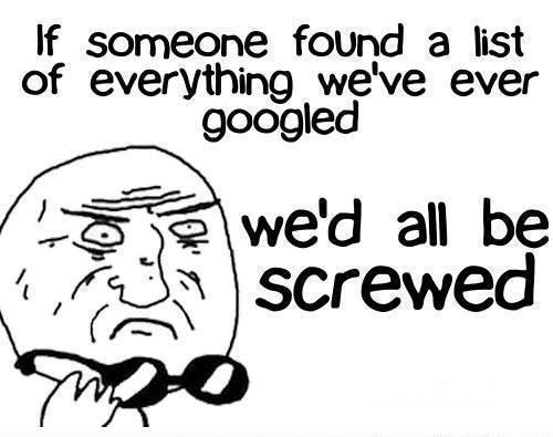 Someone Found A List Of Everything We\'ve Ever Googled