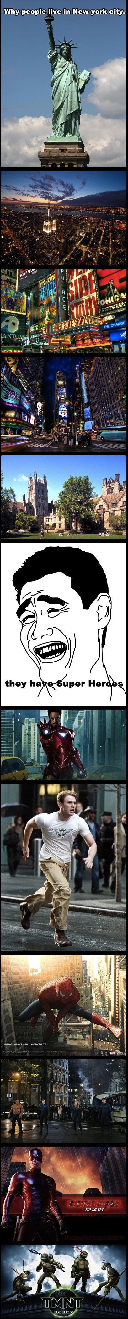 Why People Live In Newyork City