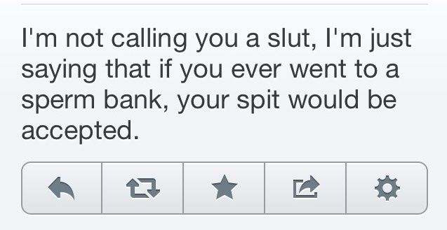 I\'m Not Calling You A Slut