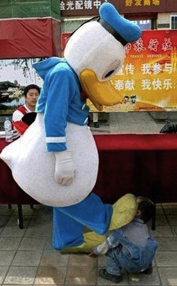 Donald Duck In China
