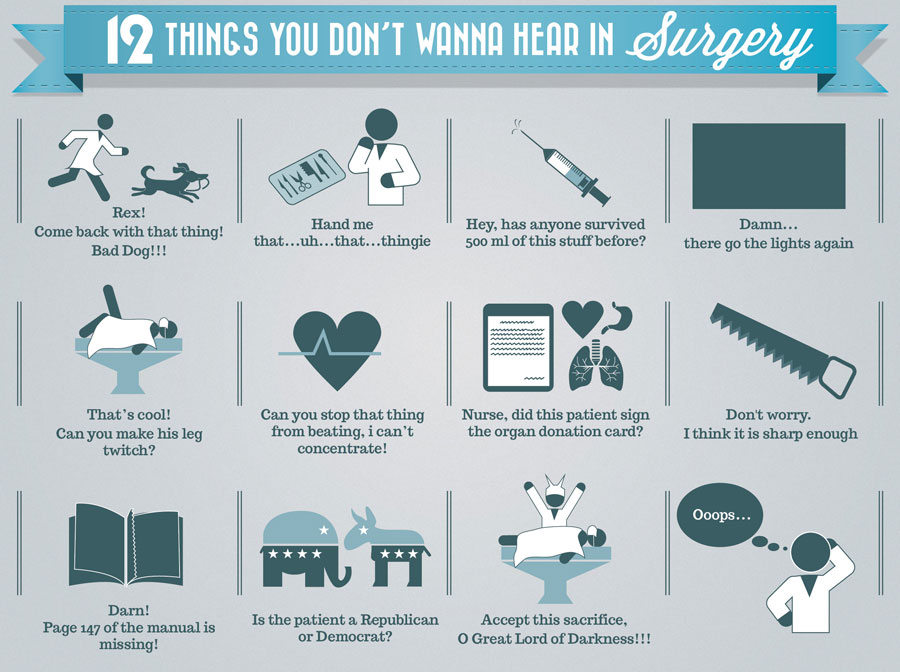 12 Things You Dont Wanna Hear During Surgery
