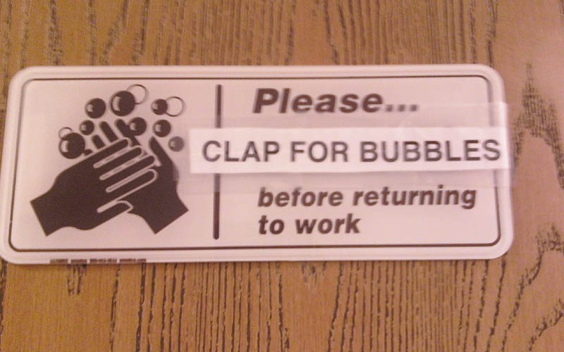 Please Clap For Bubbles 