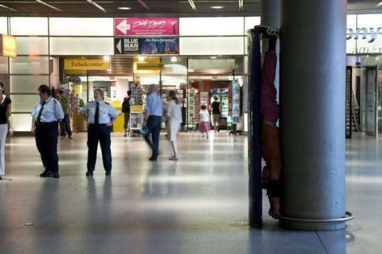 Ninja In Shopping Mall