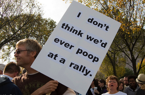 I Don\'t Think We\'d Ever Poop At A Rally