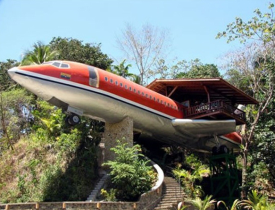 Someone Took An Old Airplane And Put A House