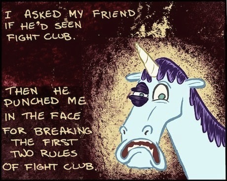 Fight Club Unicorn