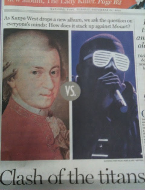 Kanye West Vs Mozart Yeezy Takes It Hands Down