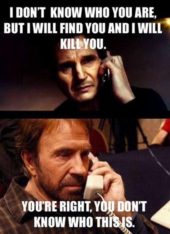 Is Liam Neeson The One To Take Down Chuck Norris