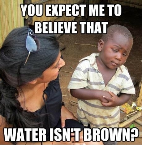 Skeptical Third World Kid
