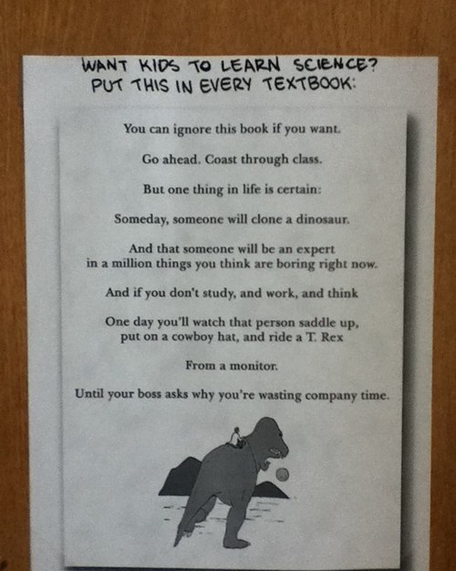 Put This In Every Text Book