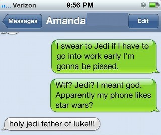 Taking The Forceâ€™s Name In Vain