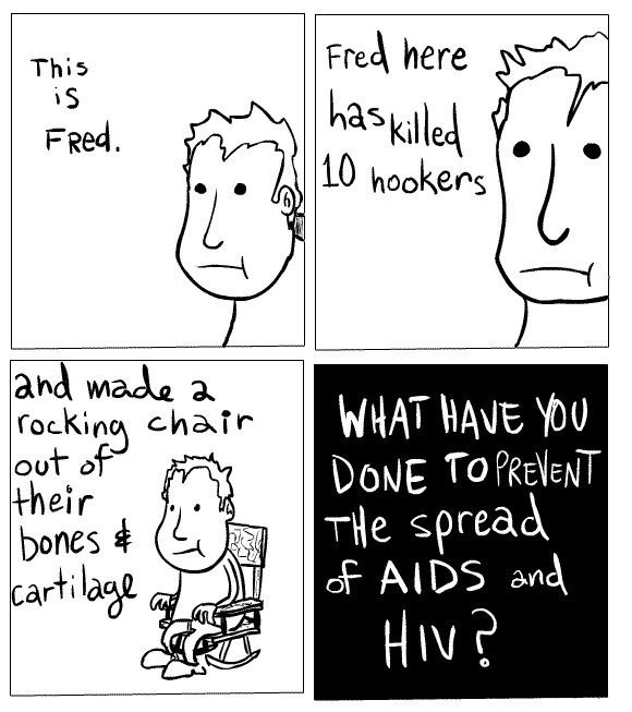 Fred Has Killed 10 Hookers