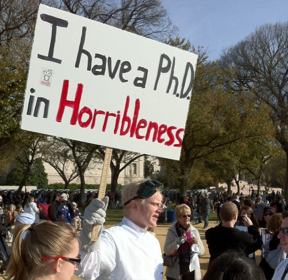 I Have PhD In Horribleness