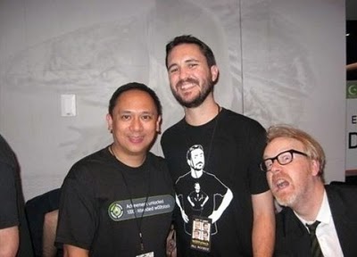 Adam Savage Photobomb