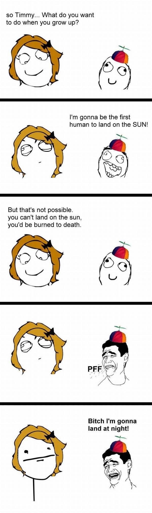 Timmy What Do You Want To Do When You Grow Up