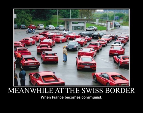 Meanwhile At The Swiss Border