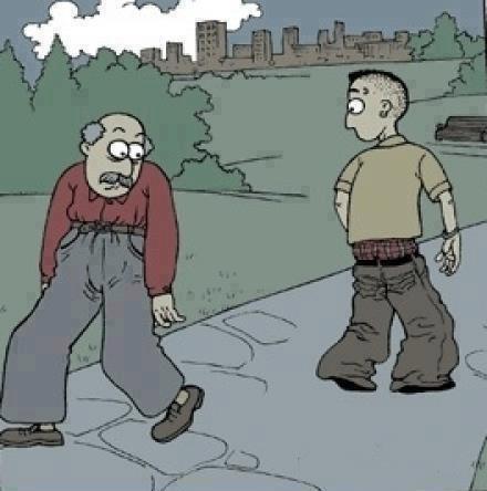 Child Wearing The Wrong Pants 