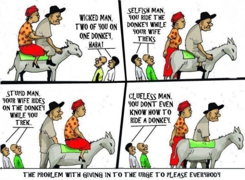 Problem With Giving Into The Urge To Please Everyone