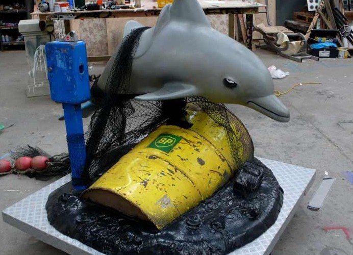 Banksy Dolphin